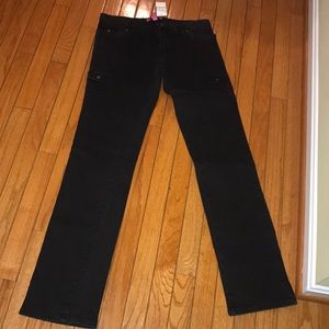 Betseyville by Betsy Johnson black denim jeans